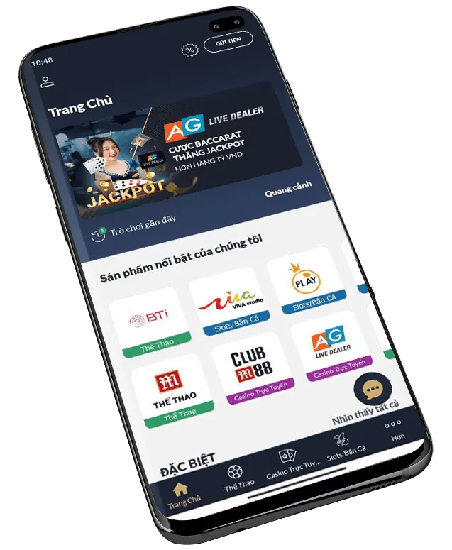 Giao diện hiển thị tỷ lệ cược 789cub login